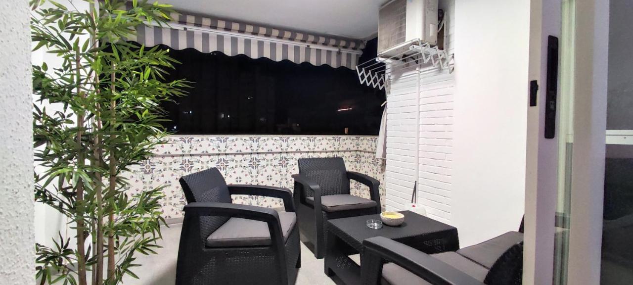Bitacora Lux ,Comfortable Apartment 450 Meters From The Beach, Swimming Pool, 2 Air-Con ,Wi-Fi Playa de Gandia Kültér fotó