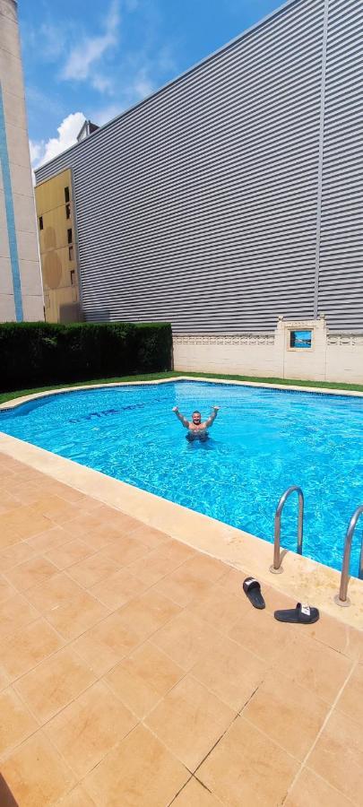 Bitacora Lux ,Comfortable Apartment 450 Meters From The Beach, Swimming Pool, 2 Air-Con ,Wi-Fi Playa de Gandia Kültér fotó